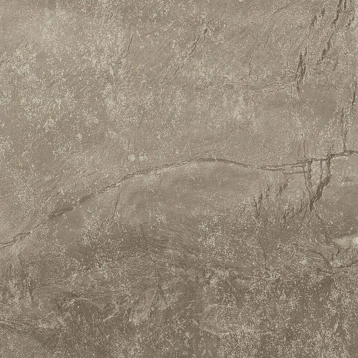 Feinsteinzeugfliese Geo Brown - 60 x 60 cm, Braun, Schimmernd - Nahaufnahme einer beigen Steintextur, ideal für Hintergründe oder Texturen in Designprojekten.
