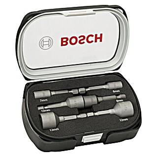 Bosch Inserto para llaves de vaso Extra Hard (Ancho de llave: 6 - 13 mm, Longitud de punta: 50 mm, 6 pzs.)