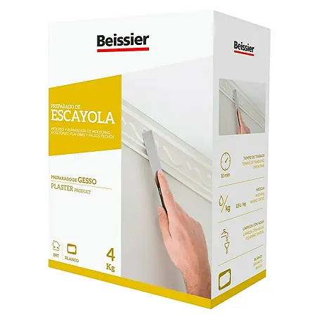 Beissier  Pasta de yeso para moldeo
