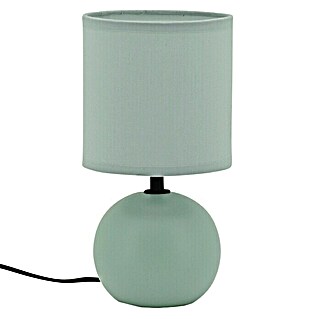 Idp Lampshades Lámpara de sobremesa Bello (40 W, L x An x Al: 12,5 x 12,5 x 25 cm, Verde, E14)