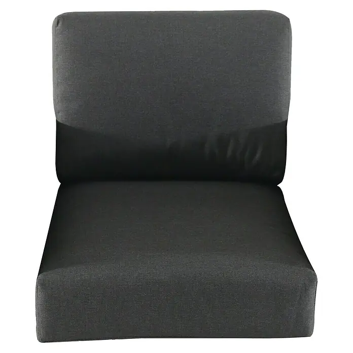 Sunfun Ersatzkissen - Passend für: Sunfun Loungemöbel-Set Anika - Grauer Sitz- und Rückenkissenbezug für Sofas. Komfortable und stilvolle Ergänzung für Ihr Wohnzimmer.