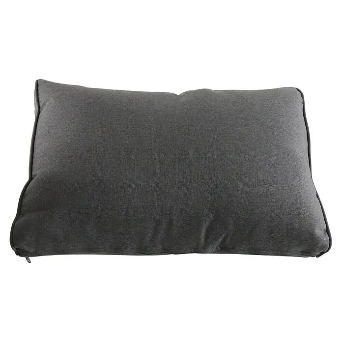 Sunfun Ersatzkissen - Passend für: Sunfun Loungemöbel-Set Laetitia - Graues rechteckiges Outdoor-Kissen mit Reißverschluss, ideal für Gartenmöbel.