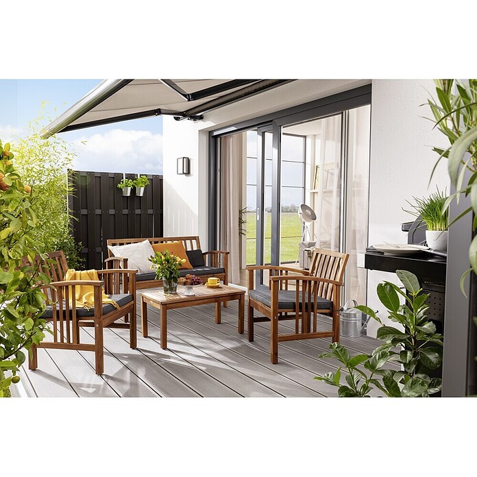 b!design WPC-Terrassendiele (Ipe, 300 x 13,8 x 2,25 cm)