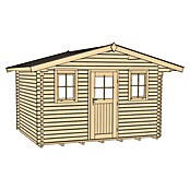 Weka Gartenhaus (Holz, 11,4 m², Wandstärke: 45 mm, Mit Vordach 0,6 m)