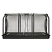 Salta Trampolin Royal Baseground inkl. Sicherheitsnetz (396 x 244 cm, Schwarz) | BAUHAUS