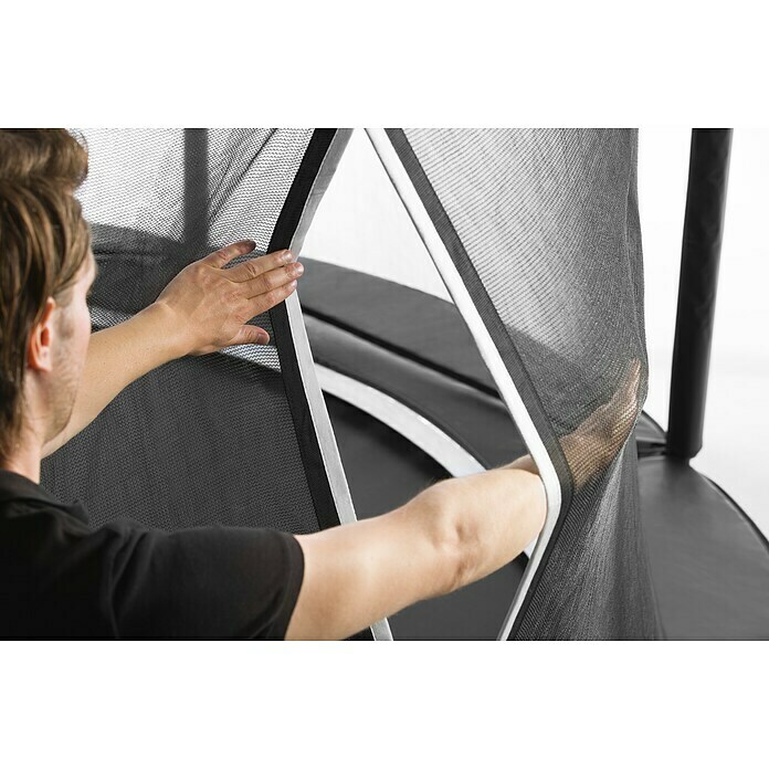 Salta Trampolin Royal Baseground Set inkl. Sicherheitsnetz (Durchmesser: 366 cm, Schwarz, Sicherheitsnetz) | BAUHAUS