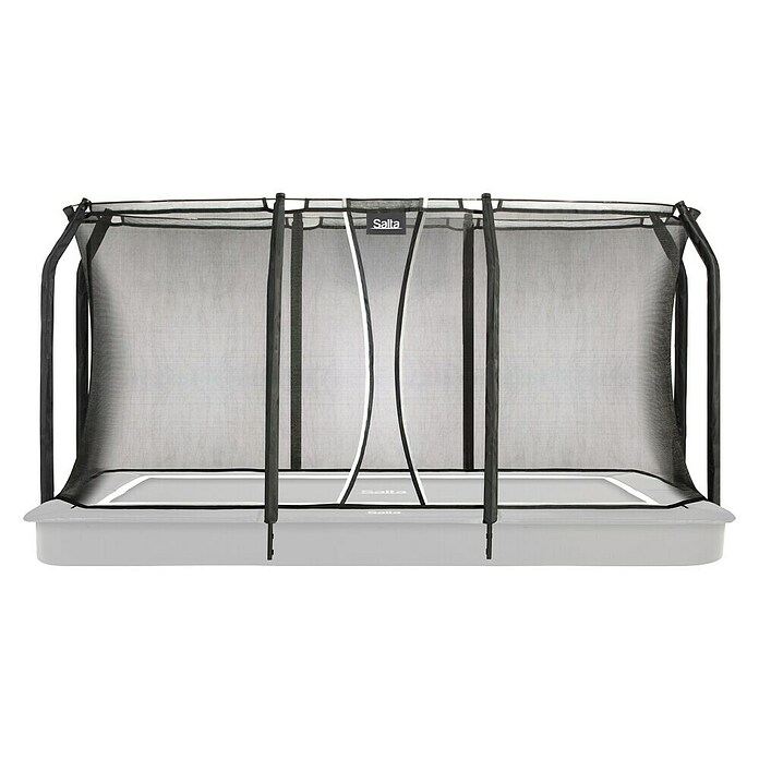 Salta Trampolin Royal Baseground inkl. Sicherheitsnetz (396 x 244 cm, Schwarz) | BAUHAUS