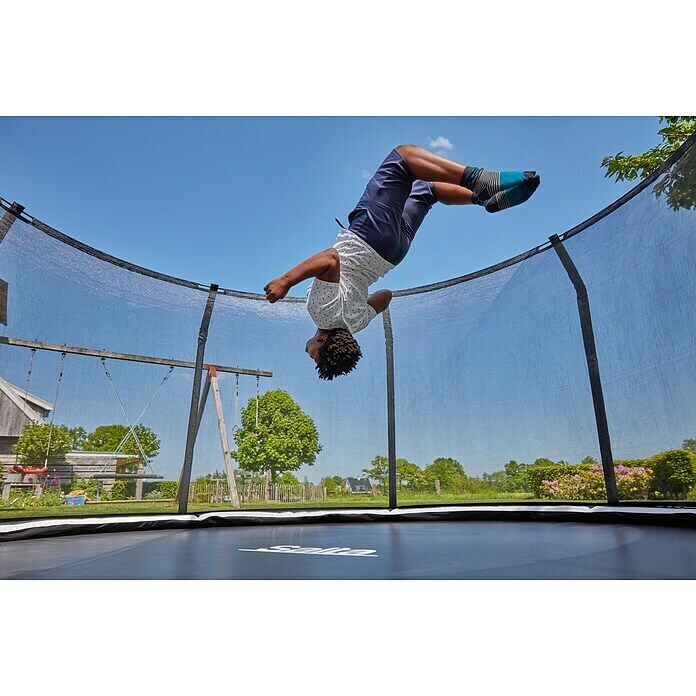 Salta Trampolin Royal Baseground Set inkl. Sicherheitsnetz (Durchmesser: 366 cm, Schwarz, Sicherheitsnetz) | BAUHAUS