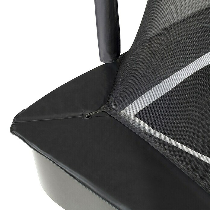 Salta Trampolin Royal Baseground inkl. Sicherheitsnetz (396 x 244 cm, Schwarz) | BAUHAUS