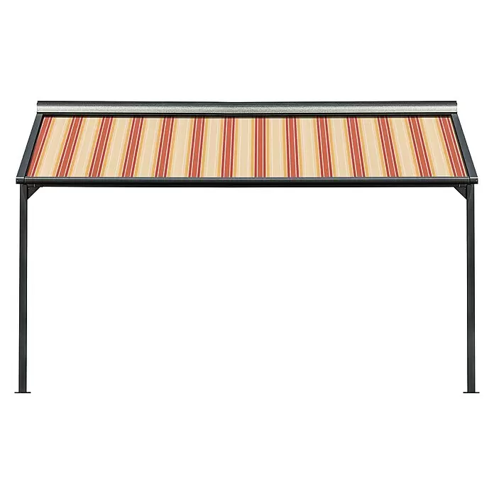 Solid Elements Pergolamarkise Schattino-S 8430Breite: 5,5 m, Ausfall: 4 m