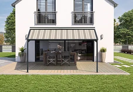 Solid Elements Pergolamarkise Schattino-S 8935 - Breite: 3 m, Ausfall: 4,5  m online kaufen bei BAUHAUS