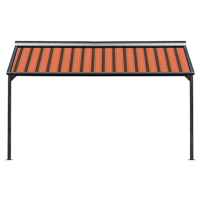 Solid Elements Pergolamarkise Schattino-S 744Breite: 5 m, Ausfall: 5 m