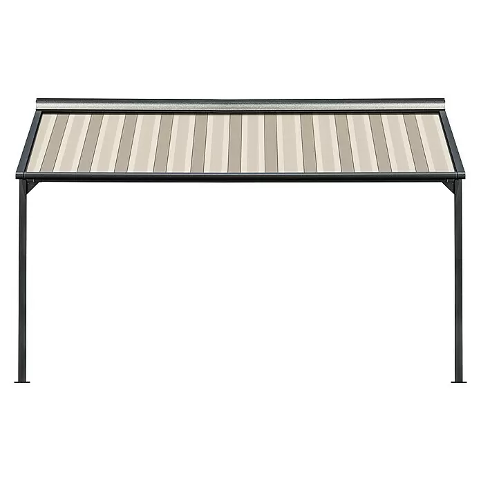Solid Elements Pergolamarkise Schattino-S 8935Breite: 4 m, Ausfall: 2,5 m