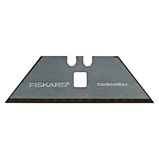 Fiskars CarbonMax Juego de cuchillas de repuesto (Weight (Net): 22 g, Anchura de hoja: 25 mm, Específico para: Cúter universal Fiskars CarbonMax, 5 ud.)