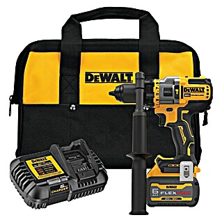 DeWalt Taladro atornillador percutor de batería DCD999T1 (18 V, 1 batería, 6 Ah, Número máx. de impactos: 38.250 /min)