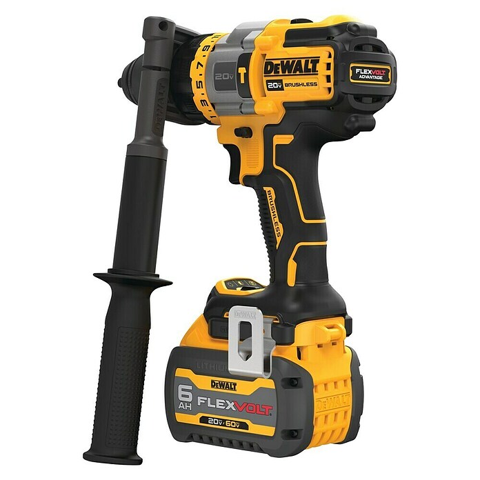 DeWalt Taladro atornillador percutor de batería DCD999T1 (18 V, 1 batería, 6 Ah, Número máx. de impactos: 38.250 /min) | BAUHAUS