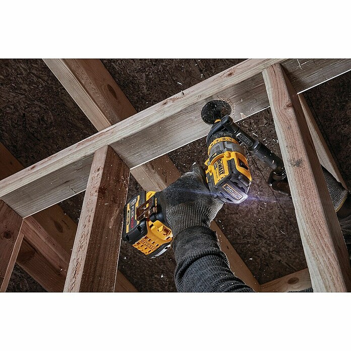 DeWalt Taladro atornillador percutor de batería DCD999T1 (18 V, 1 batería, 6 Ah, Número máx. de impactos: 38.250 /min) | BAUHAUS