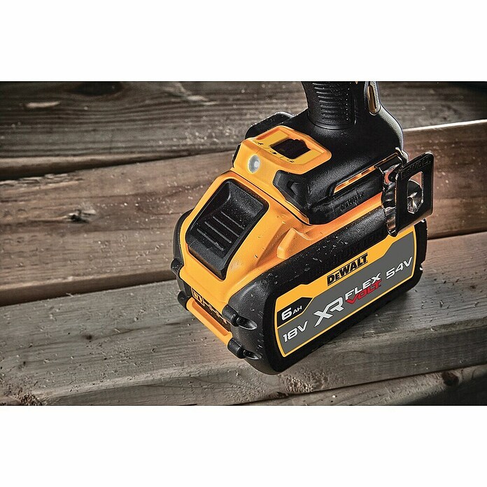 DeWalt Taladro atornillador percutor de batería DCD999T1 (18 V, 1 batería, 6 Ah, Número máx. de impactos: 38.250 /min) | BAUHAUS