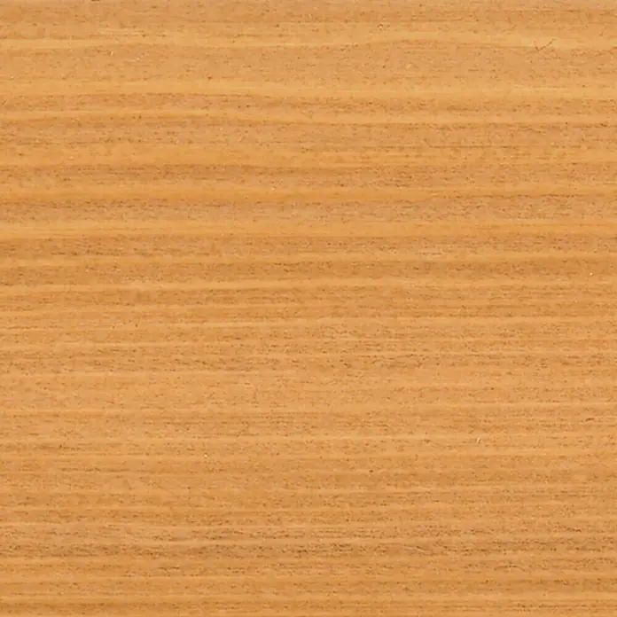 Osmo Holzlasur - Lärche - 702, 2,5 l, Seidenmatt - Nahaufnahme von Kiefernholz mit markanten Jahresringen. Perfekt für natürliche und warme Texturen in Designprojekten oder als Holzmuster.