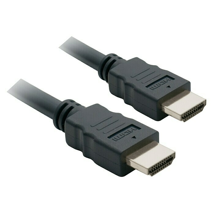 Metronic Cable HDMI High Speed (1,5 m, Apantallado, Contactos chapados en oro, Hasta 2,25 Gbit/s)
