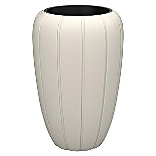 Pflanztopf Gaja (Creme, 61,7 l, Kunststoff)