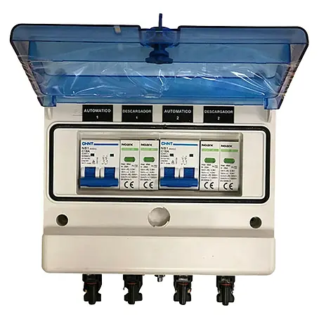 Cuadro eléctrico de superficie de protección de strings