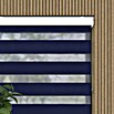 Doppelrollo mit Kassette (B x H: 70 x 175 cm, Blau) | BAUHAUS