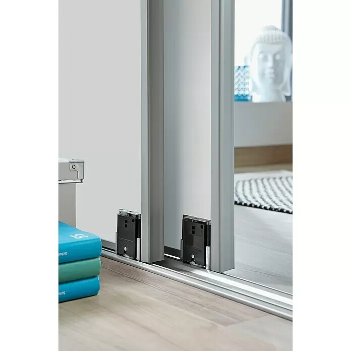 Optimum Schiebetür-Bau-Set - New Grey, 180 x 250 cm - Stimmungsaufnahme