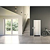 GetaDoor Laminit Wohnungseingangstür GL 223 (Klimaklasse III, 860 x 2.110 mm, DIN Anschlag: Links, Weiß seidenmatt) | BAUHAUS