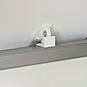 Optimum Set para puertas correderas (Blanco/gris, 120 x 120 cm)