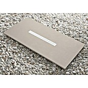Camargue Plato de ducha Bering (L x An: 80 x 120 cm, Piedra artificial, Cemento)
