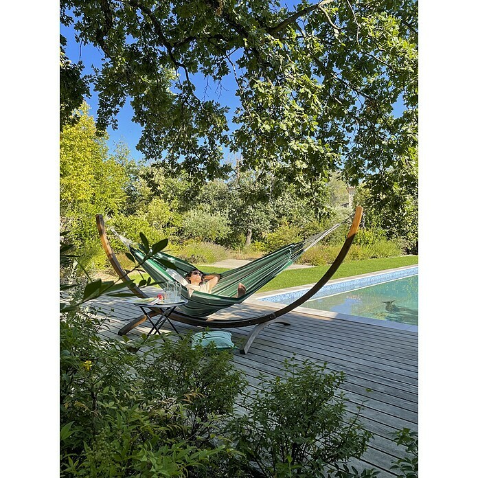 La Siesta Hängematte Modesta (L x B: 350 x 160 cm, Agave, Double) | BAUHAUS