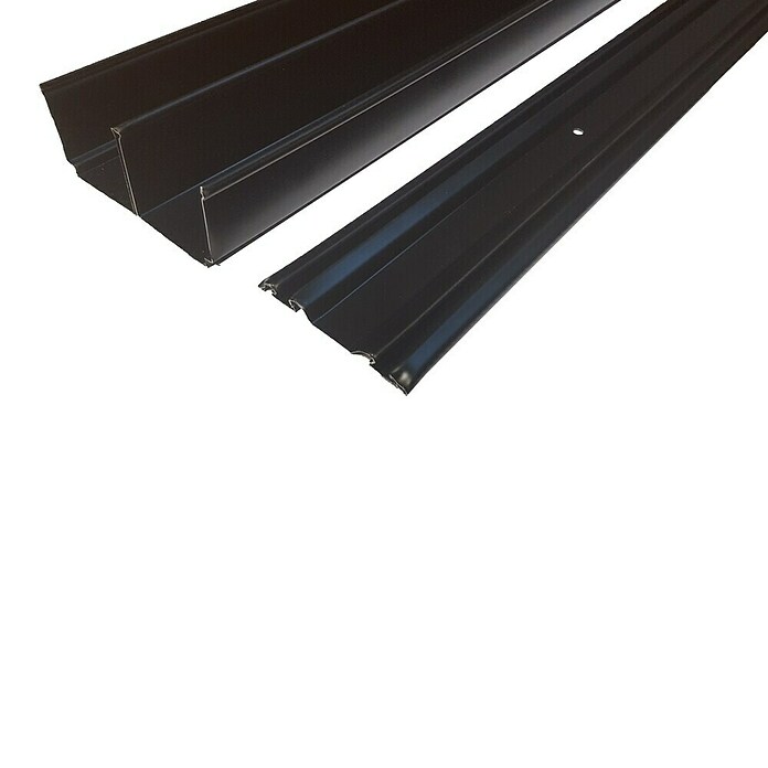 Optimum Schiebetür-Bau-Set Eiche/Frostglas (180 x 250 cm, Eiche) | BAUHAUS