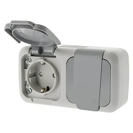 Siemens Delta IP54 Feuchtraum-Steckdose SIE028684