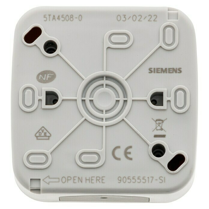 Siemens Delta IP54 Doppelwechselschalter SIE028639 (Grau, Aufputz, IP54) | BAUHAUS