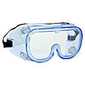 OX-ON Schutzbrille Goggles Comfort (Transparent / Blau, Kopfband) | BAUHAUS