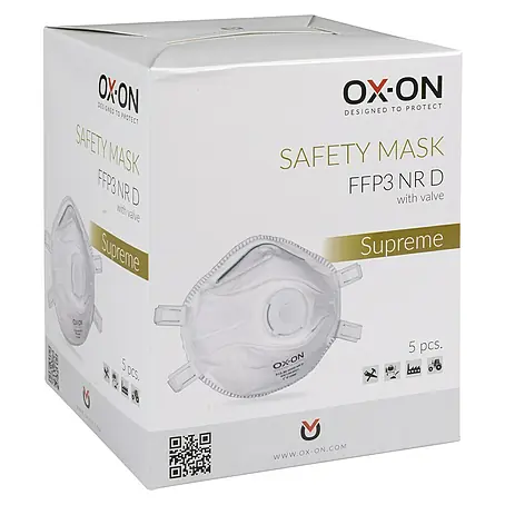 OX-ON  Feinstaubmaske NR D w/Valve Supreme