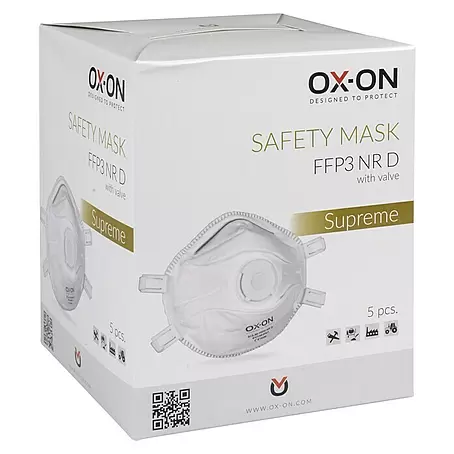 OX-ON  Feinstaubmaske NR D w/Valve Supreme
