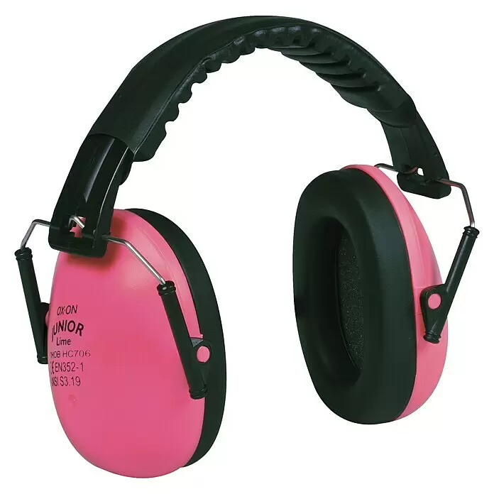 OX-ON Kinder-Gehörschutz Junior Earmuffs BasicPink, 24 dB bei 2.000 Hz