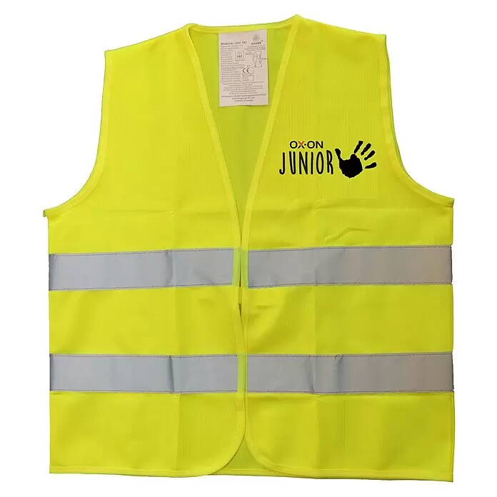 OX-ON Kinder- & Jugendwarnweste Junior Traffic Vest ComfortEinheitsgröße, Warngelb