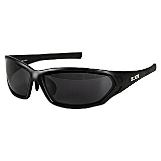 OX-ON Schutzbrille Speed Plus Comfort Dark (Schwarz, Flexibler Bügel)