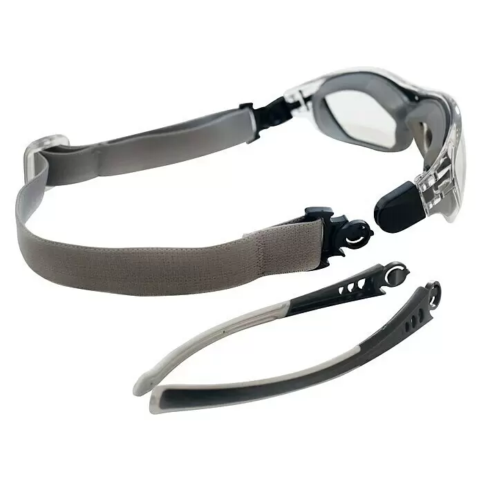 OX-ON Schutzbrille Multi Supreme ClearGrau/Schwarz, Antibeschlagausführung
