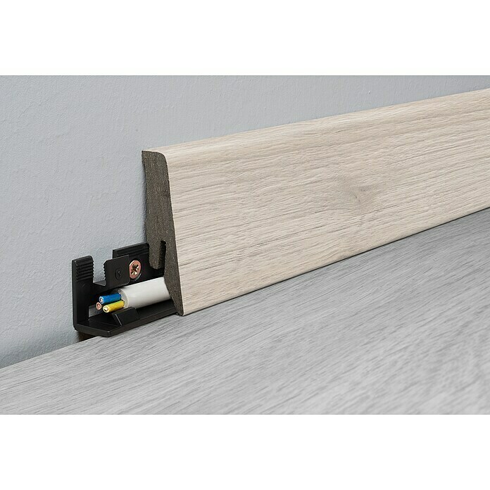 LOGOCLIC Sockelleiste Element Flex Eiche Callida (260 cm x 18 mm x 58 mm, MDF/HDF) | BAUHAUS