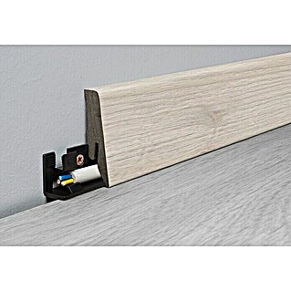 LOGOCLIC Sockelleiste Element Flex Eiche Callida (260 cm x 18 mm x 58 mm, MDF/HDF)