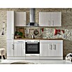 Respekta Premium Küchenleerblock Anton (Breite: 240 cm, Lärche Weiß Nachbildung, Ohne Elektrogeräte) | BAUHAUS