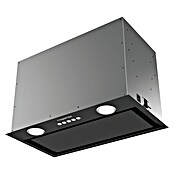 Mepamsa Campana integrable IRUN 2.0 (Ancho: 52 cm, Máx. Potencia del ventilador en modo extracción: 570 m³/h, Negro/Acero inoxidable) | BAUHAUS