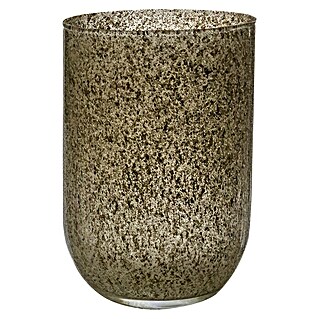 Vase Emilia (Ø x H: 14 x 20 cm, Glas, Sand)