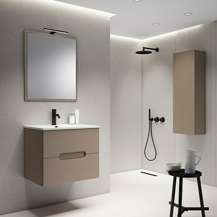 Mueble de lavabo Eoin (L x An x Al: 45 x 80 x 50 cm, Moka) | BAUHAUS