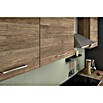Marinelli Cucine Vormontierte Winkelküche Vega (B x T: 270 x 160 cm, Anthrazit/Nuss, Mit Elektrogeräten, Spüle links) | BAUHAUS