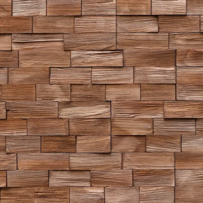 Wandpaneel Axen II - Kiefer, 780 x 190 mm, Stärke: 6 mm - 17 mm, 0,59 m² - Attraktives Wandpaneel aus Holz mit horizontal verlaufender Maserung und warmen Farbtönen, ideal für eine natürliche Wandgestaltung.